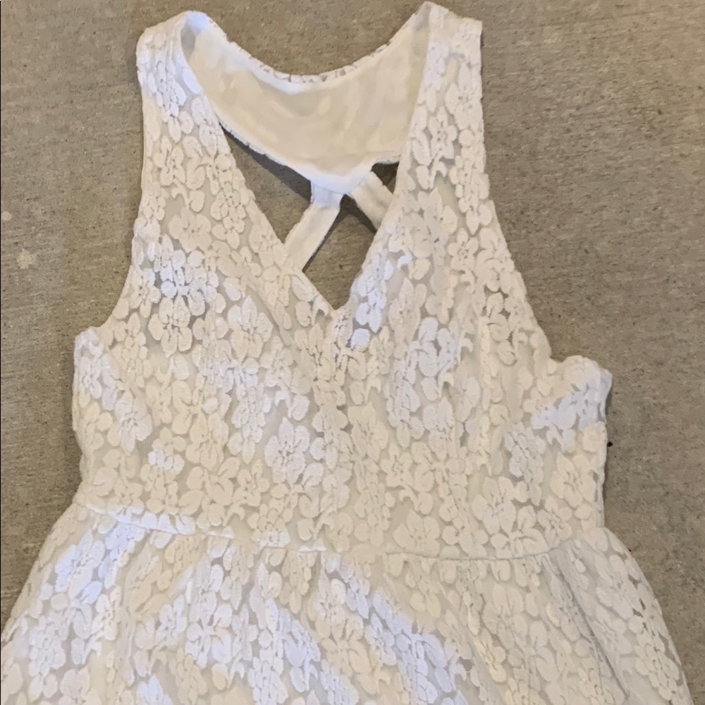 White dress